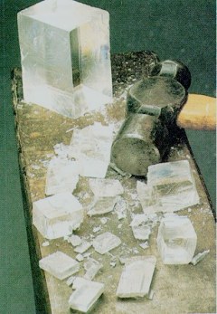 cleavage of calcite
